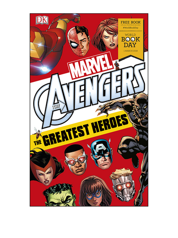 World Book Day-Marvel Avengers