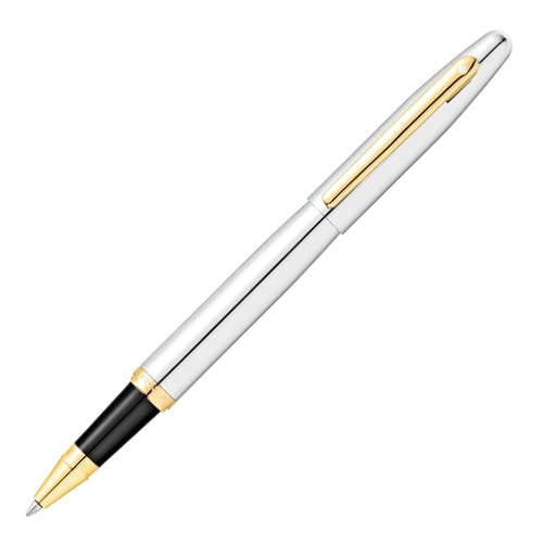 Sheaffer VFM Polished Chrome Gold Plated roller