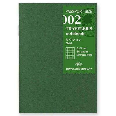 Traveler's Company Refill Passport 001 Lined Notebook