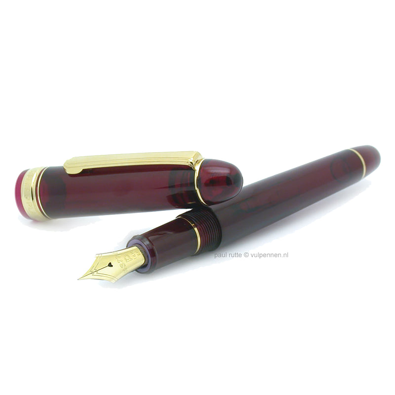 Haan Glimp Opvoeding PW Akkerman The Hague | # 3776 Platinum Century Bourgogne fountain pen –  P.W. Akkerman Den Haag