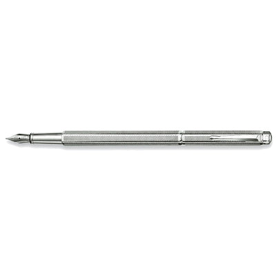 Caran d´Ache Ecridor Cubrik Fountain Pen, Palladium, Silver