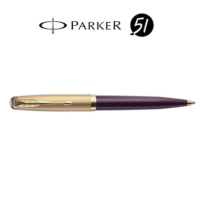 Parker 51 Deluxe Plum GT fountain pen – P.W. Akkerman Den Haag