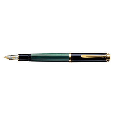 Pelikan Souverän M Black/Green fountain pen – P.W