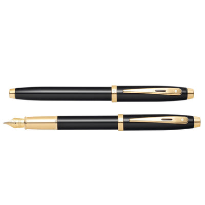 PW Akkerman DH | Sheaffer 100 Brushed Chrome black Barrel Nickel