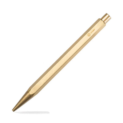 YSTUDIO Classic Revolve-Spring Ballpoint Pen (Brass)