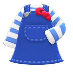 Download Hello Kitty Dress For Animal Crossing New Horizons Acnh Nooks Treasures