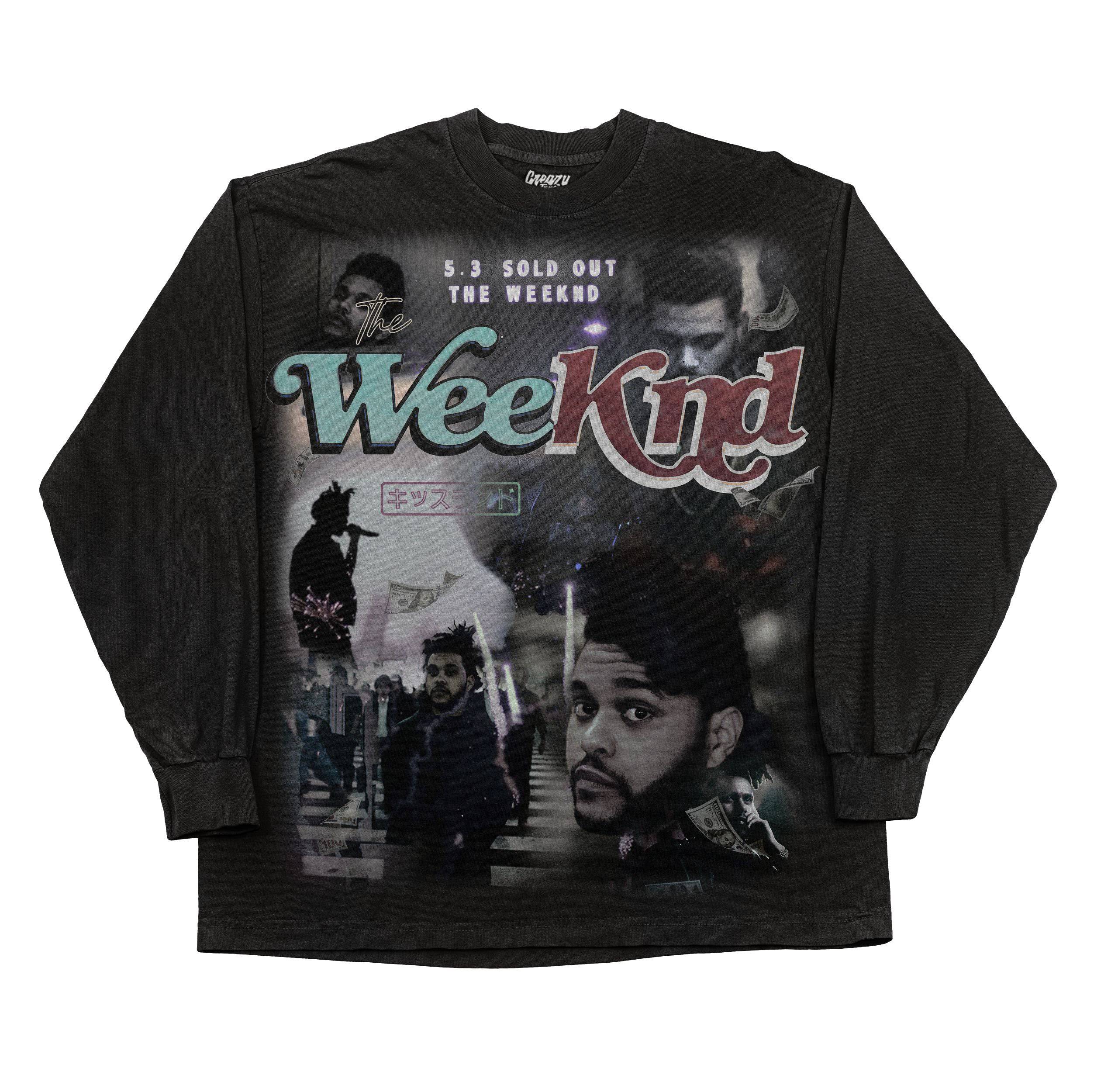 The Weeknd Long Sleeved Tee - Vintage Bootleg