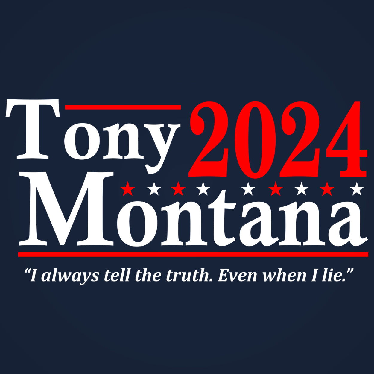 Tony Montana 2024 Election Funny Tshirts in all sizes