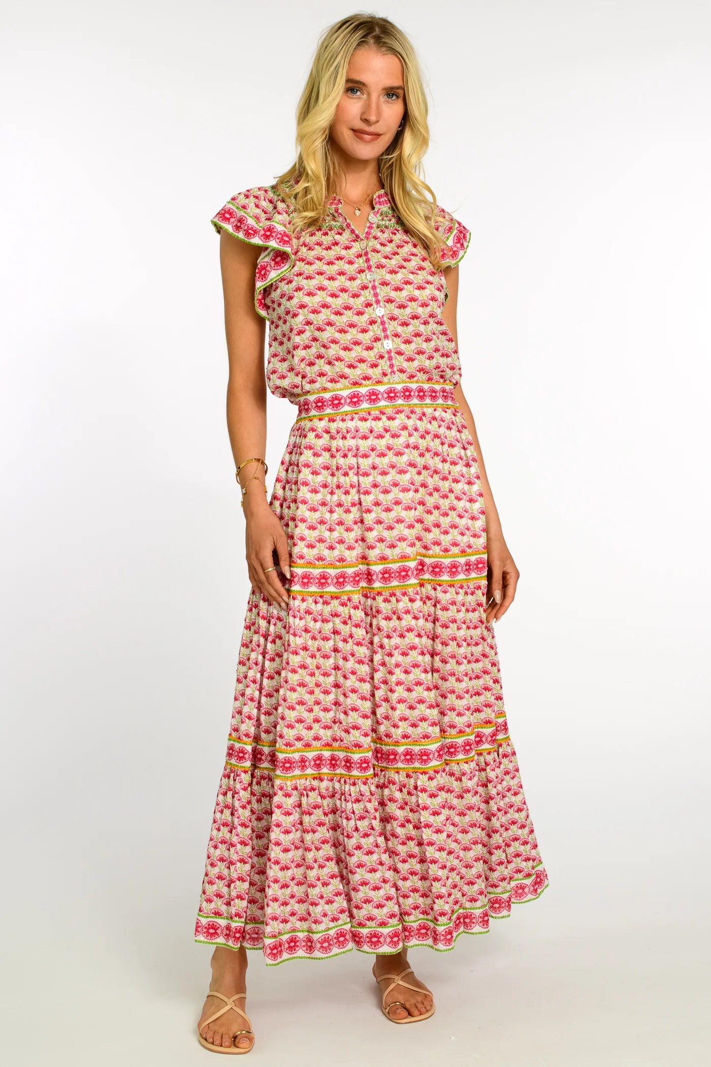 MAE SKIRT FAN FLOWER