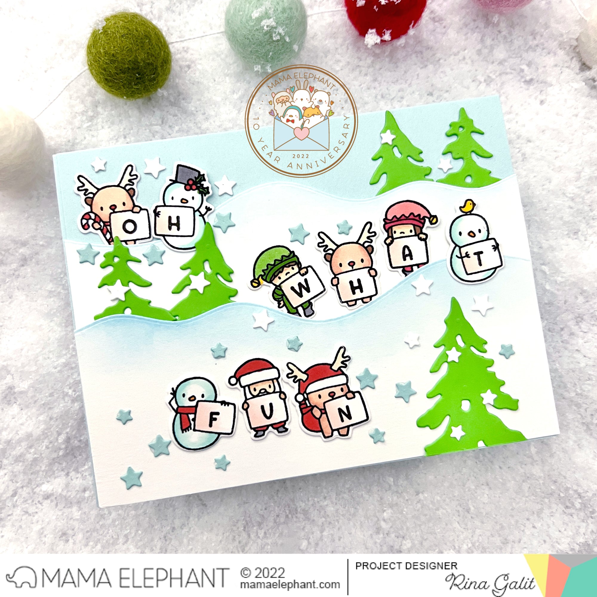 INTRODUCING: Little Merrysign Agenda & Wavy Borders - Mama Elephant