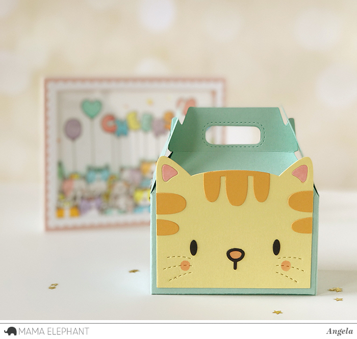 Mama Elephant Favor Bag Accessory - Cat  ̹ ˻