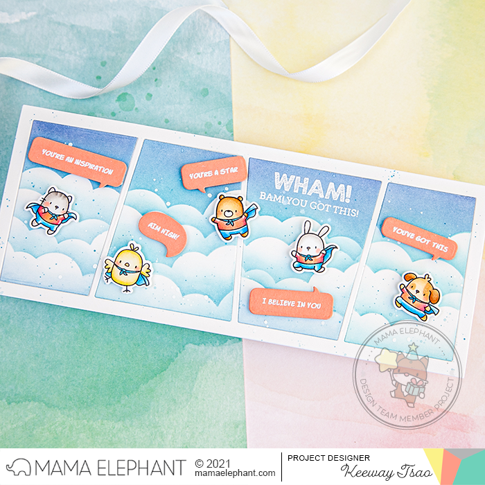Slim Comic Strip - Creative Cuts - Mama Elephant