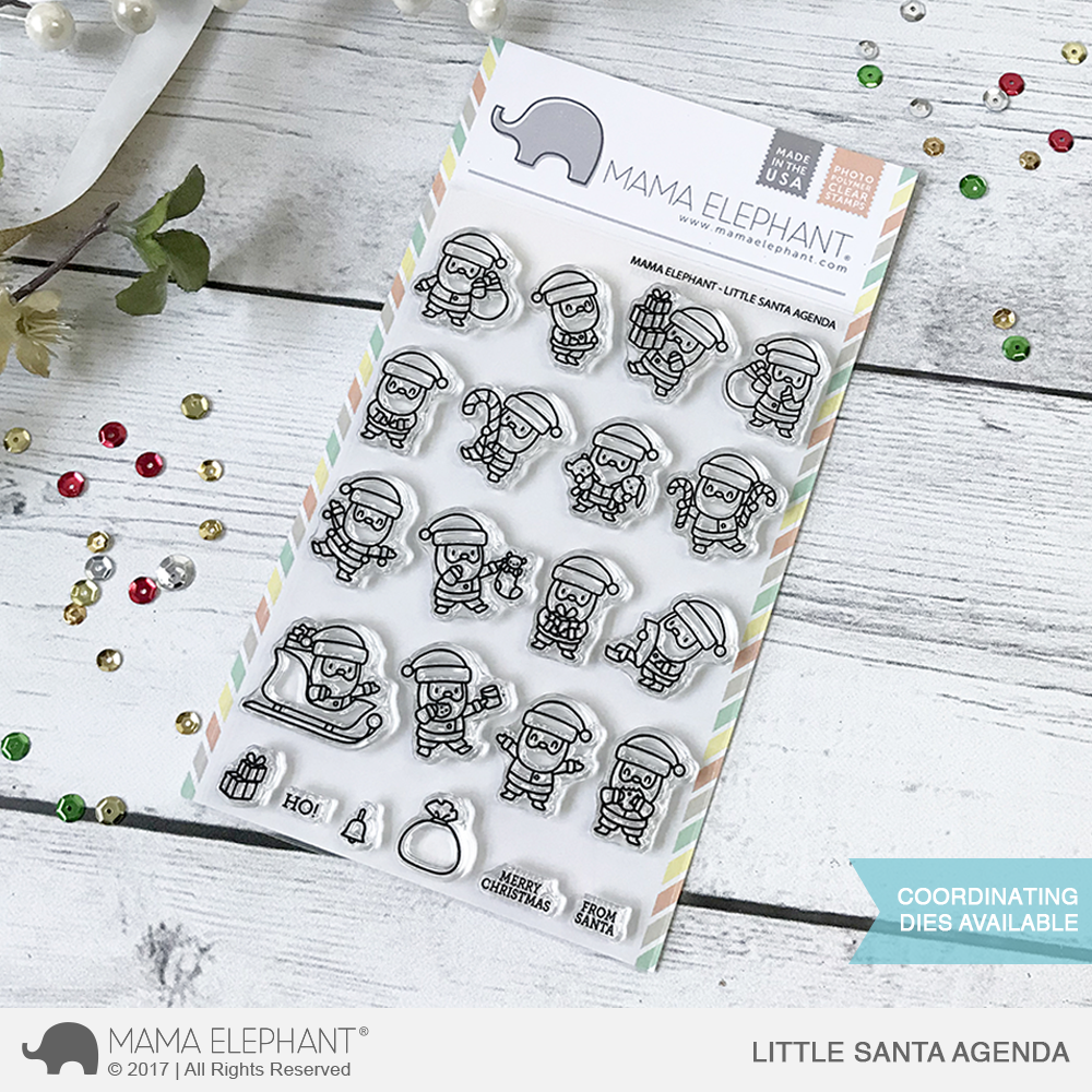 LITTLE SANTA AGENDA - Mama Elephant