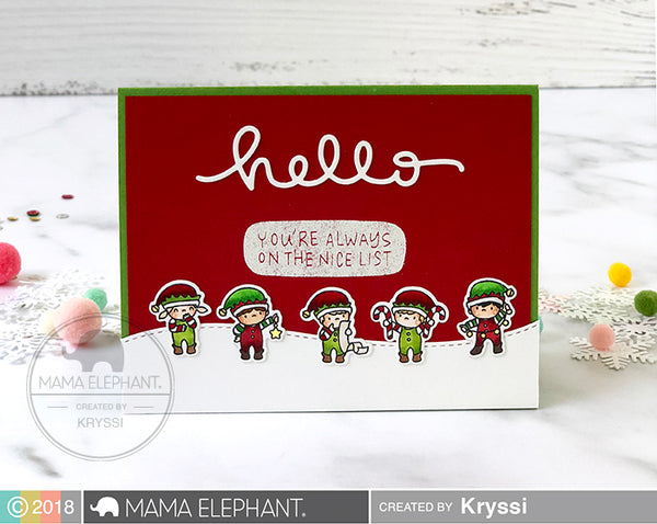 Mama Elephant Little Elf Agenda  ̹ ˻