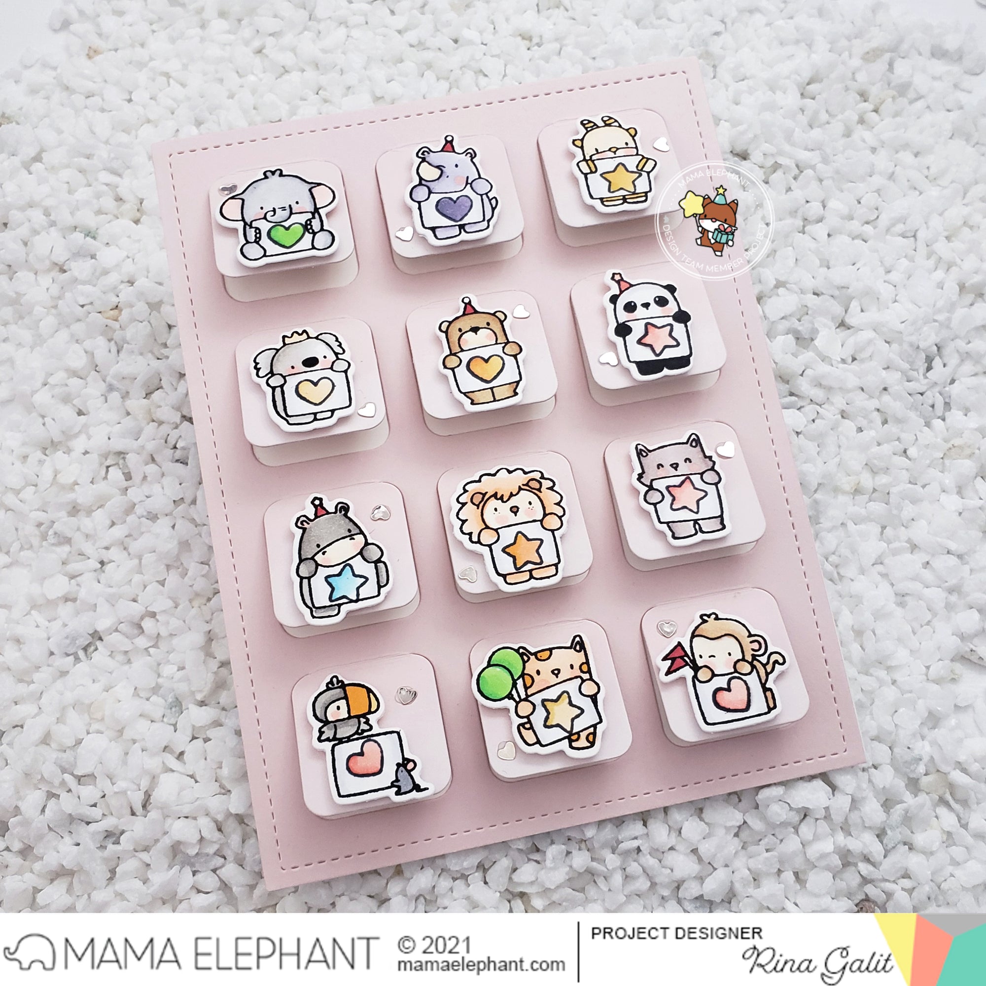 Lift Flap Grid - Creative Cuts - Mama Elephant