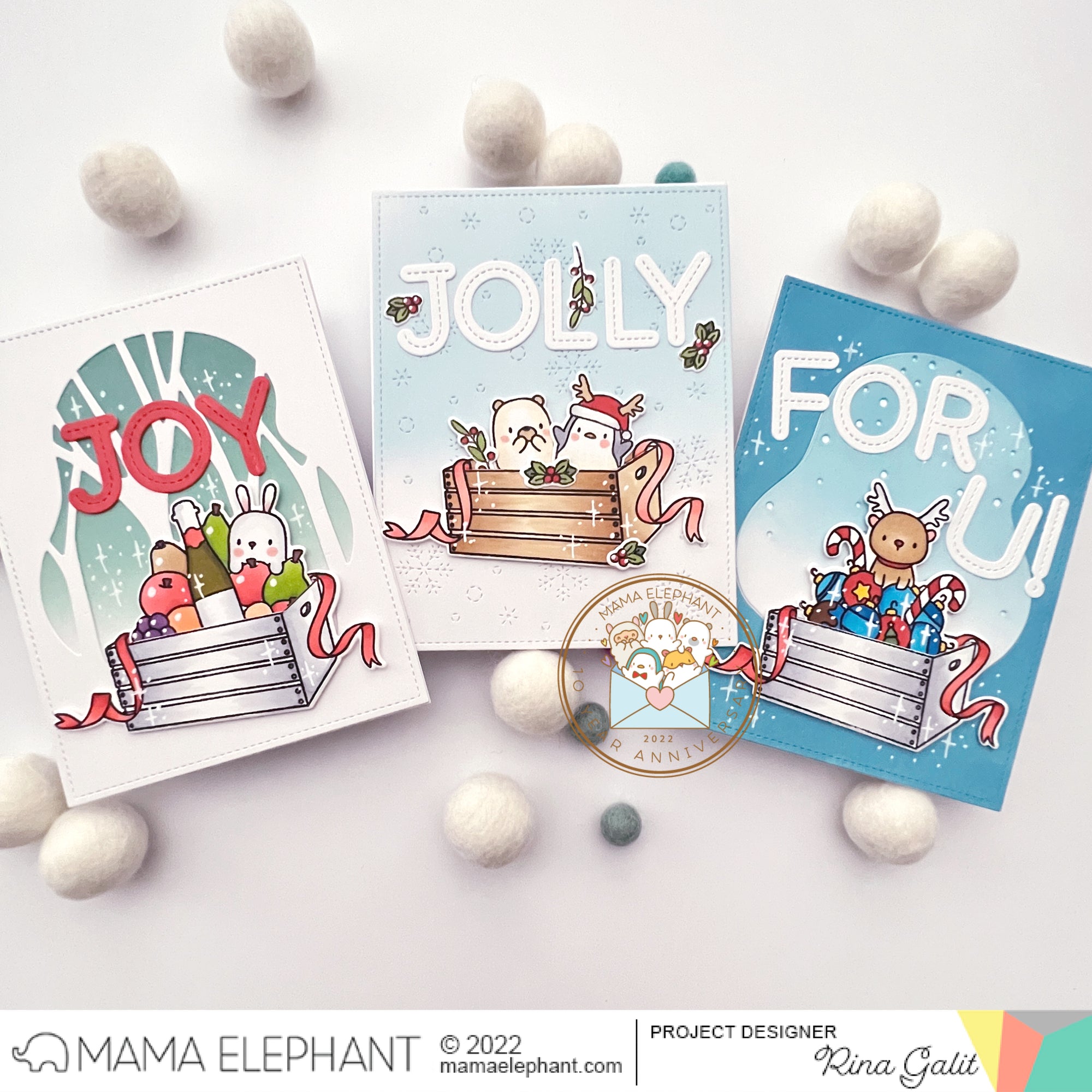 Gift Crate - Creative Cuts - Mama Elephant