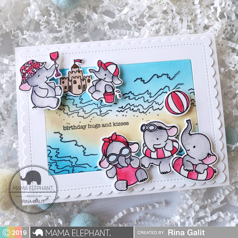 Mama Elephant Framed Tags - Artist Mat  ̹ ˻