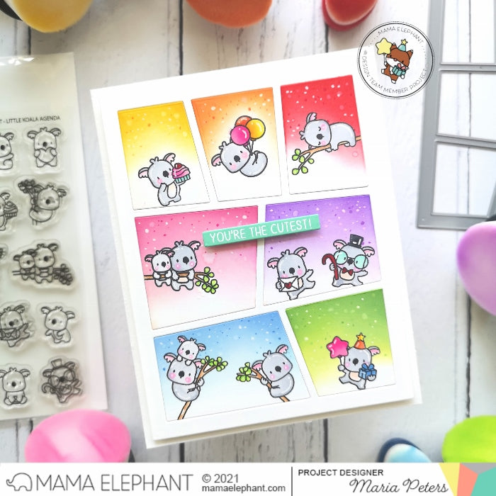 Comic Cover Wonky - Creative Cuts - Mama Elephant