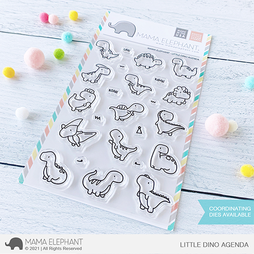 LITTLE DINO AGENDA - Mama Elephant