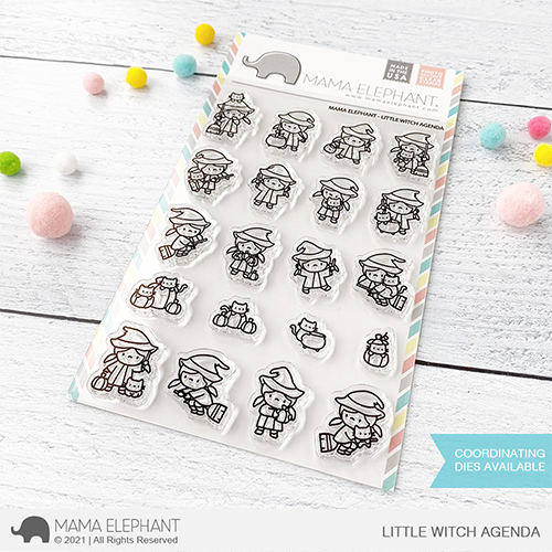 MAMA ELEPHANT Little Ninja Agenda  Stamp Highlight - Lemon Tea Crafts