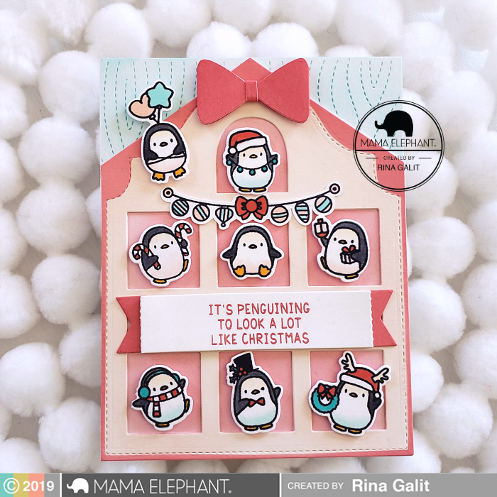 Little Penguin Agenda Creative Cuts - Mama Elephant