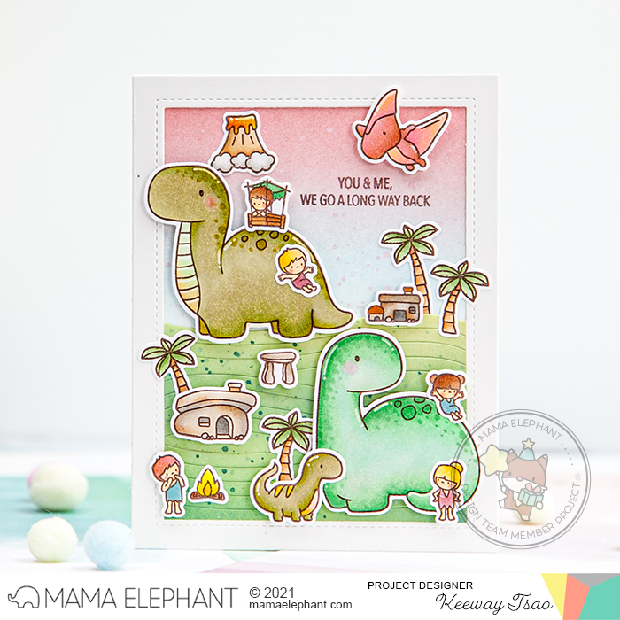 Me and My Dinosaur - Creative Cuts - Mama Elephant