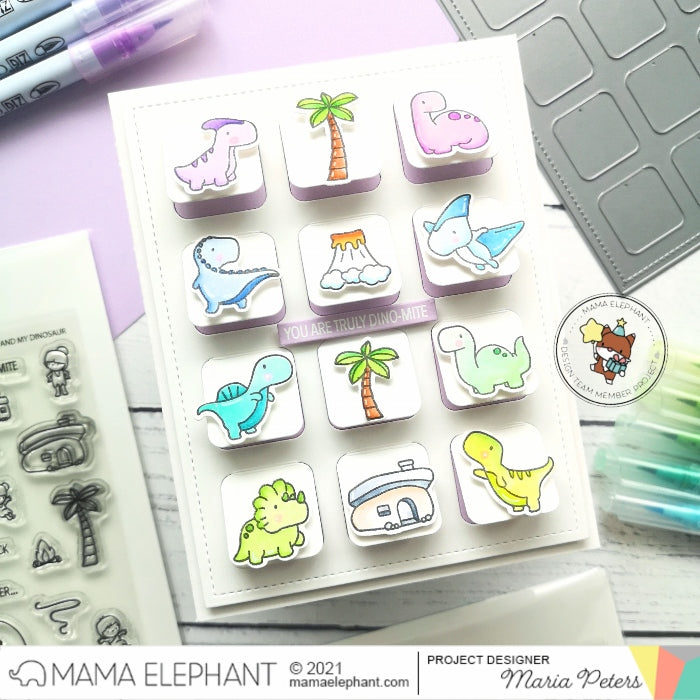 Little Dino Agenda - Creative Cuts - Mama Elephant