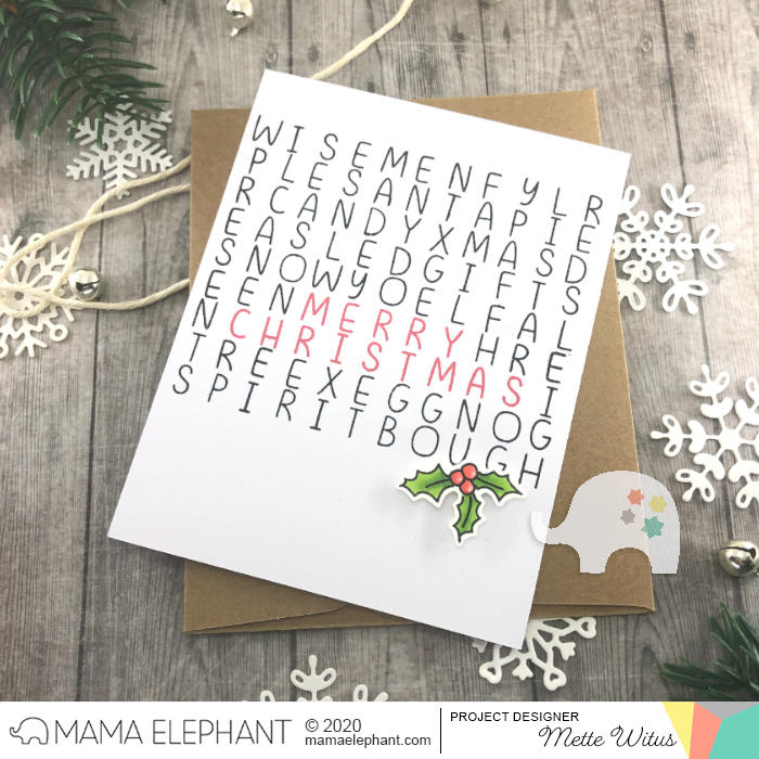 KISSIE LETTERS - Mama Elephant