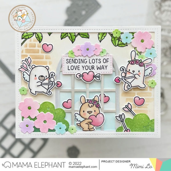 Blooming Window - Creative Cuts - Mama Elephant