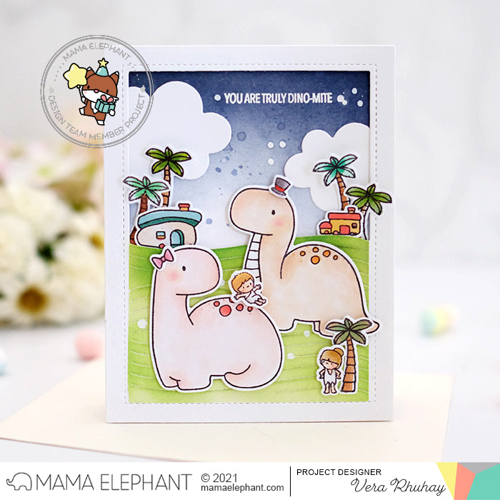 Me and My Dinosaur - Creative Cuts - Mama Elephant