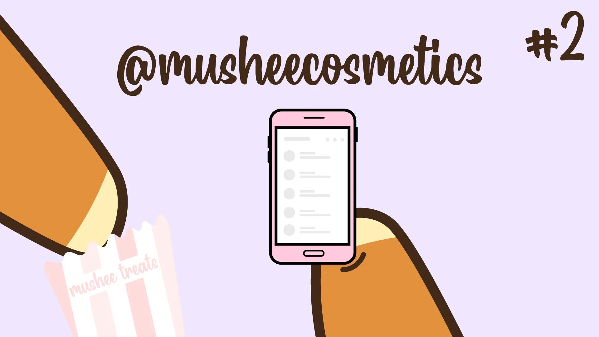 @musheecosmetics social media