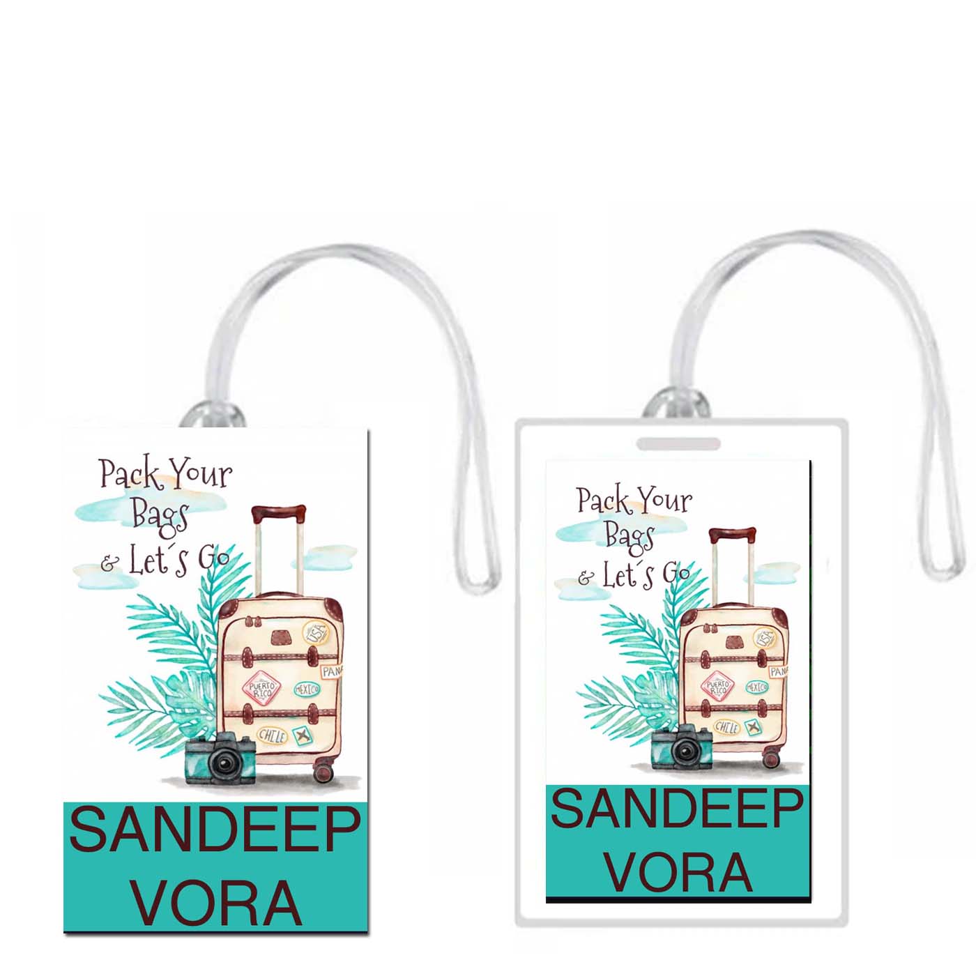 Personalized Luggage Tag