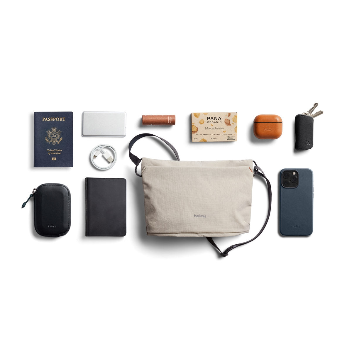 Bellroy Lite Sacoche in Ash