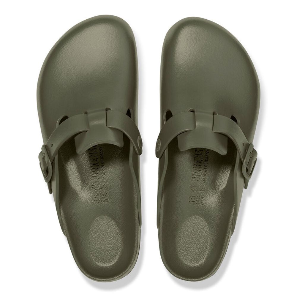 Birkenstock Boston EVA in Khaki