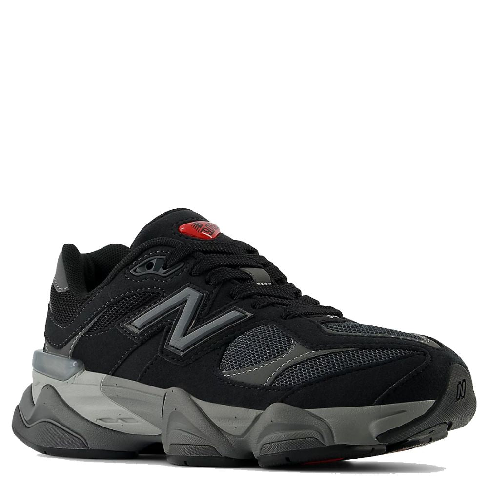 New Balance Youth in 9060 in Black with Castlerock