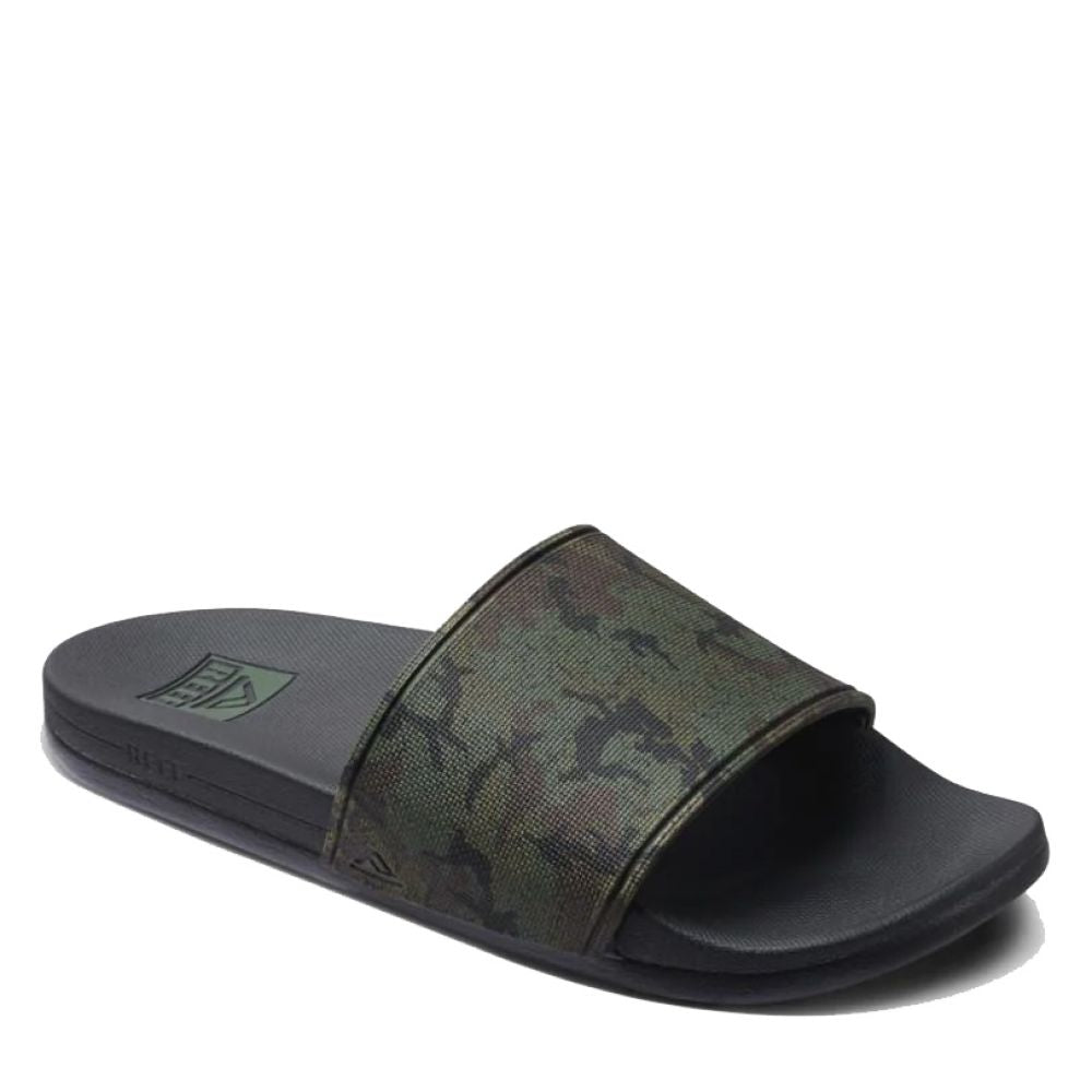 Reef Men's Cushion Slide in Camo | Getoutsideshoes.com – Getoutside Shoes