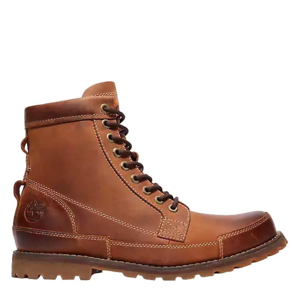 Timberland Men's Timberland Originals 6-Inch Boot in Medium Brown Nubuck