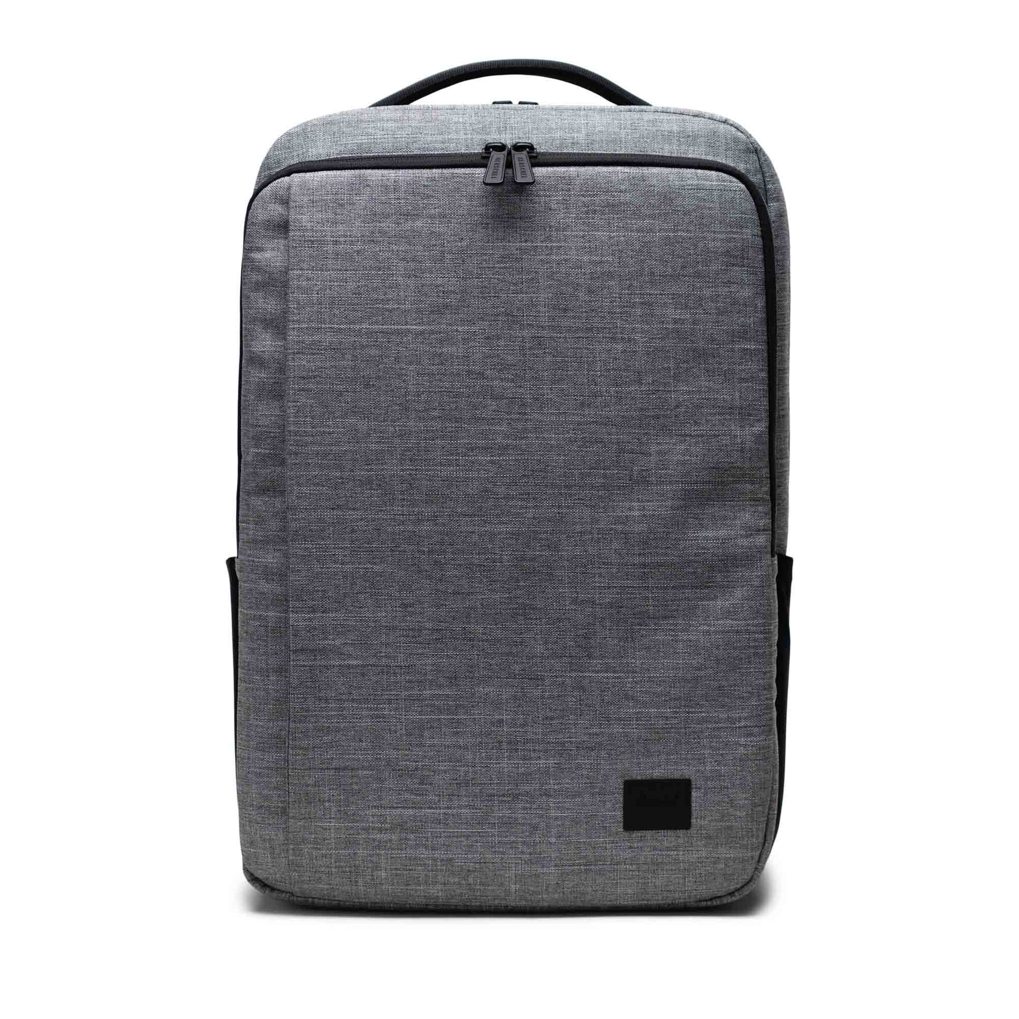 Herschel Kaslo Backpack Tech in Raven Crosshatch