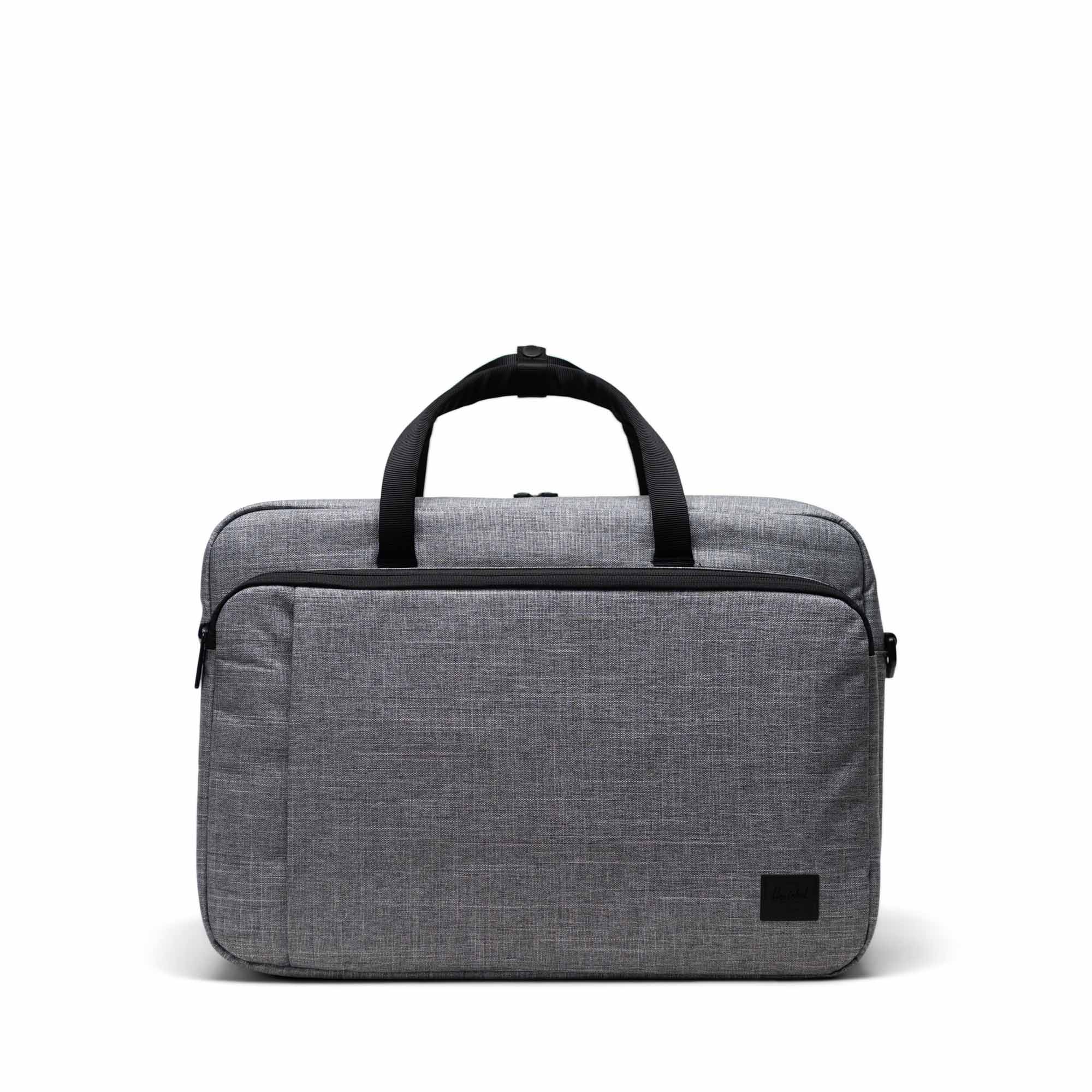 Herschel Bowen Duffle Tech in Raven Crosshatch