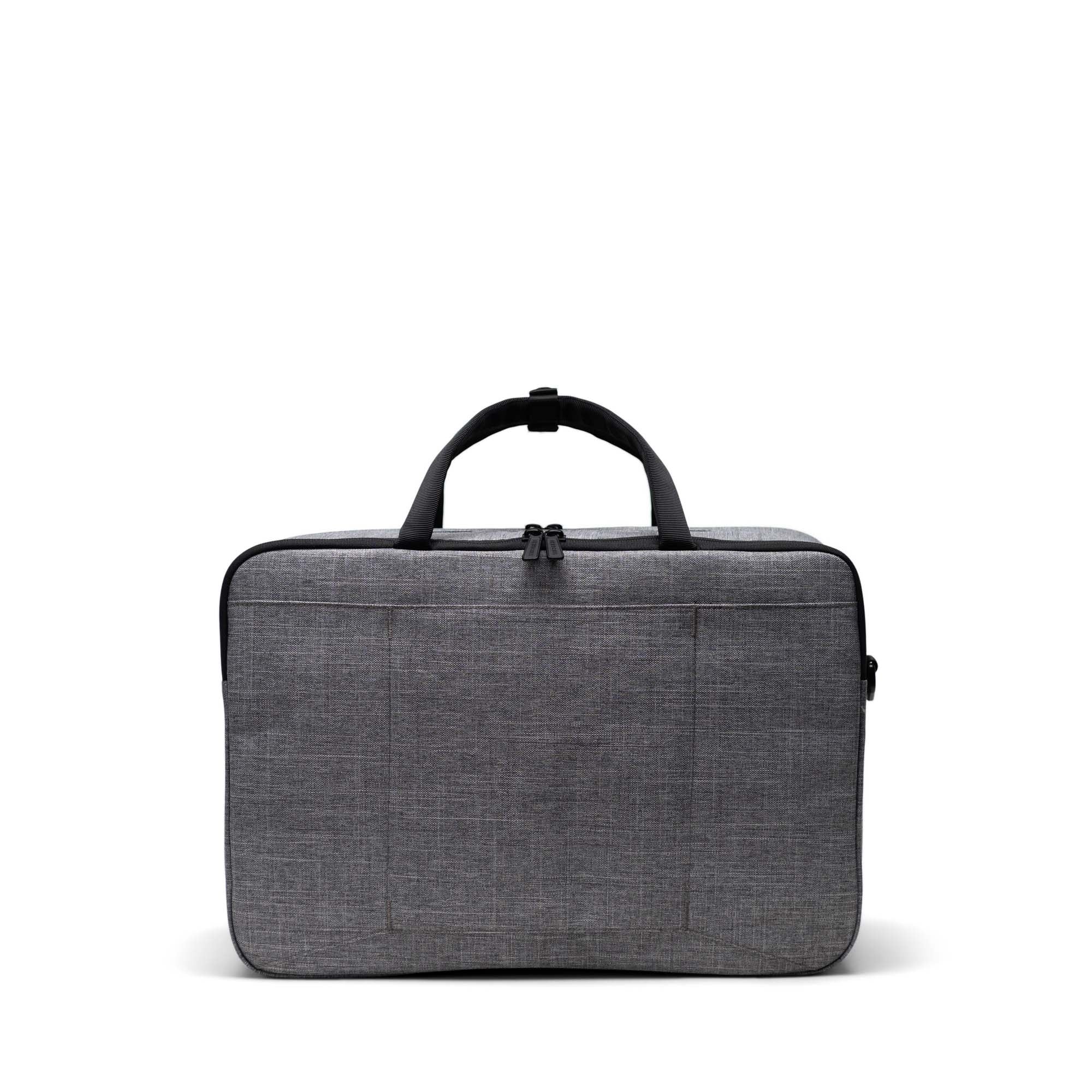 Herschel Bowen Duffle Tech in Raven Crosshatch