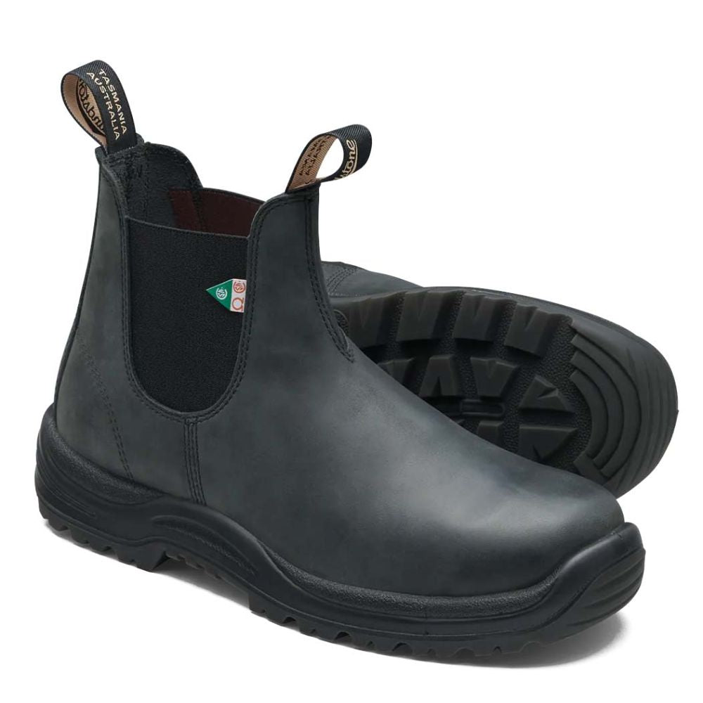 Blundstone Work & Safety Boot 181 in Waxy Rustic Black