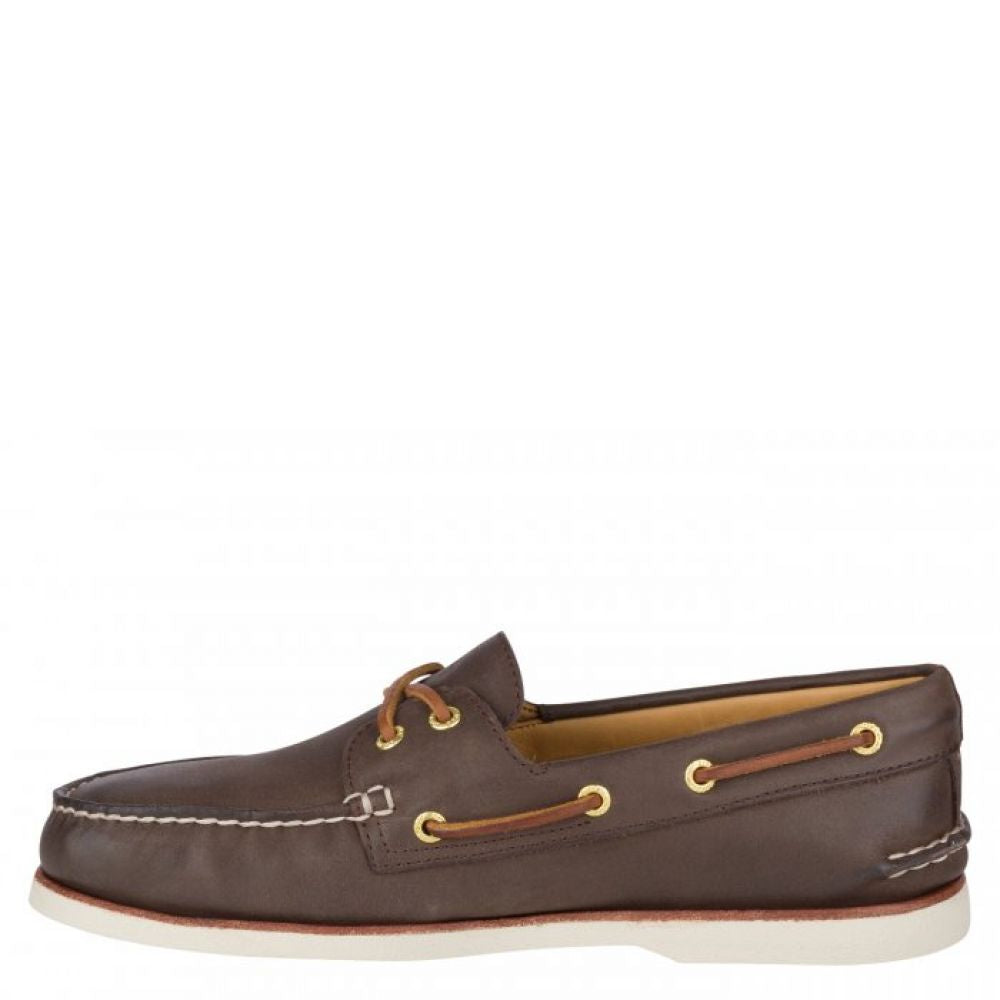 Sperry Men's Gold Cup Authentic Original 2-Eye Boat Shoe in Brown