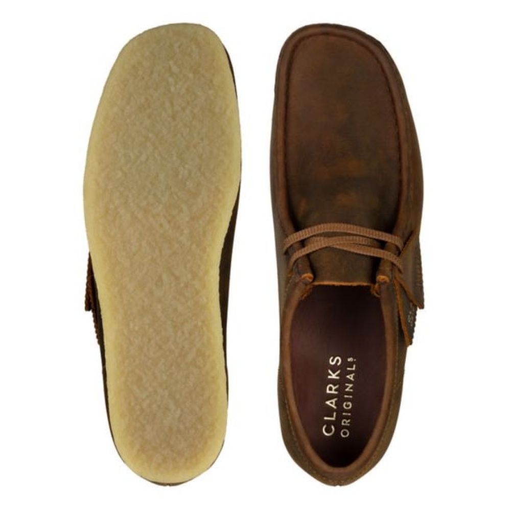 Clarks Men's Wallabee in Beeswax