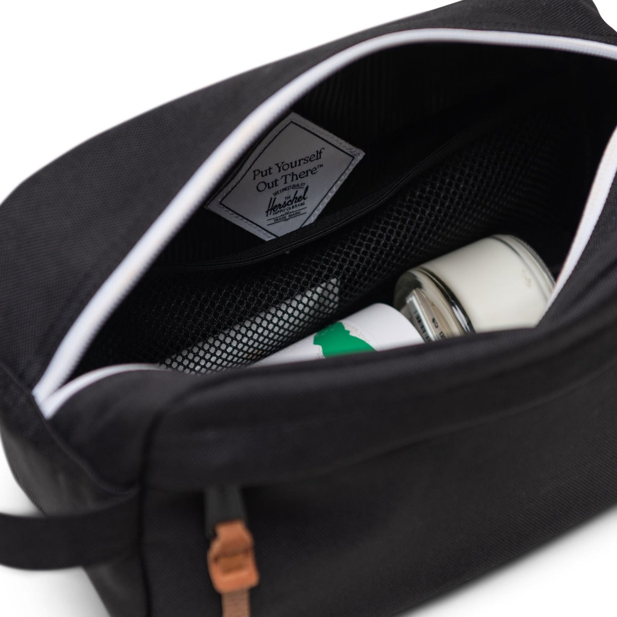 Herschel Chapter Small Travel Kit in Black