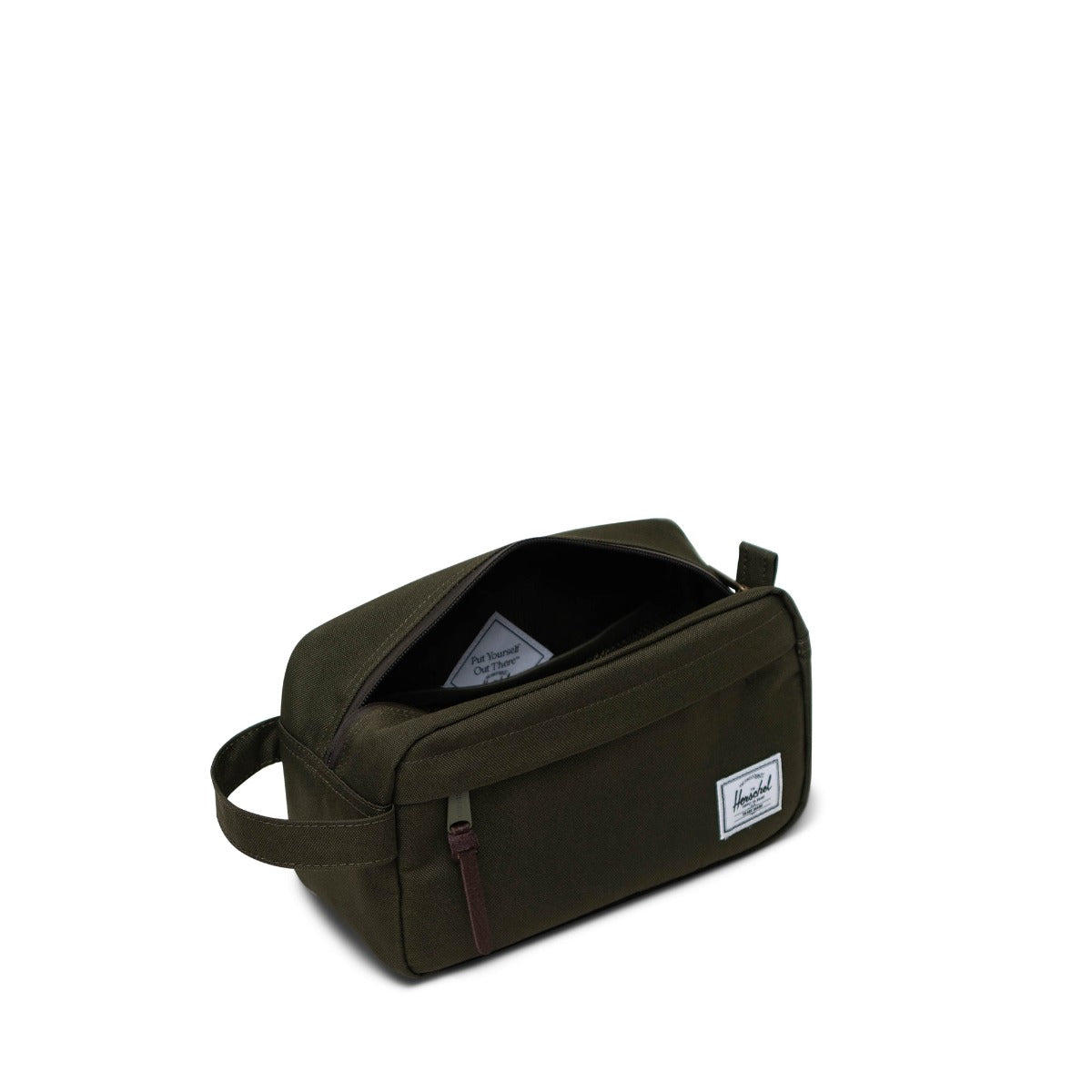 Herschel Chapter Travel Kit in Ivy Green