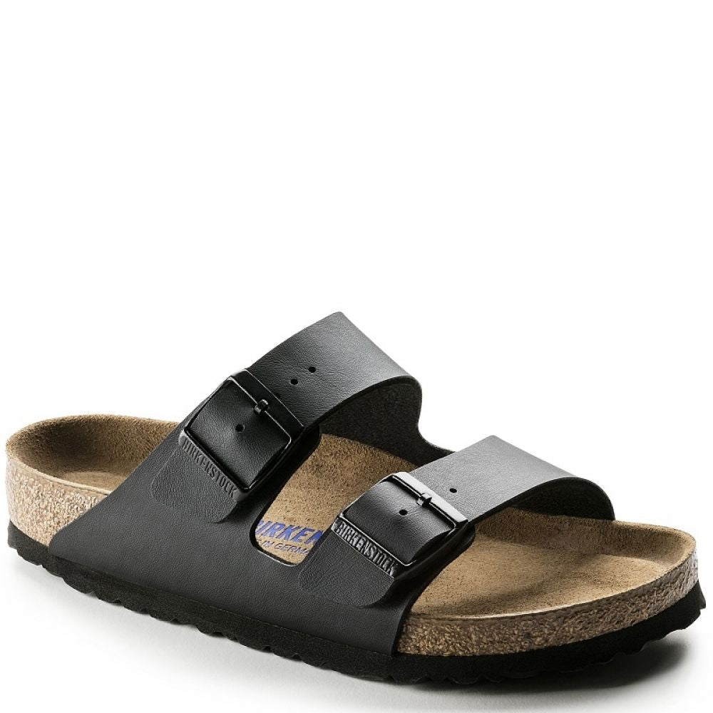 Birkenstock Arizona Softbed Birko-Flor in Black