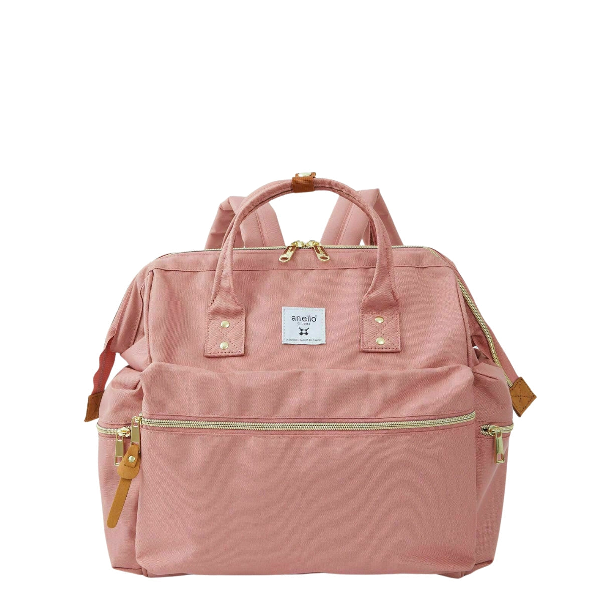 Anello Cross Bottle 3 Way Backpack in Pink