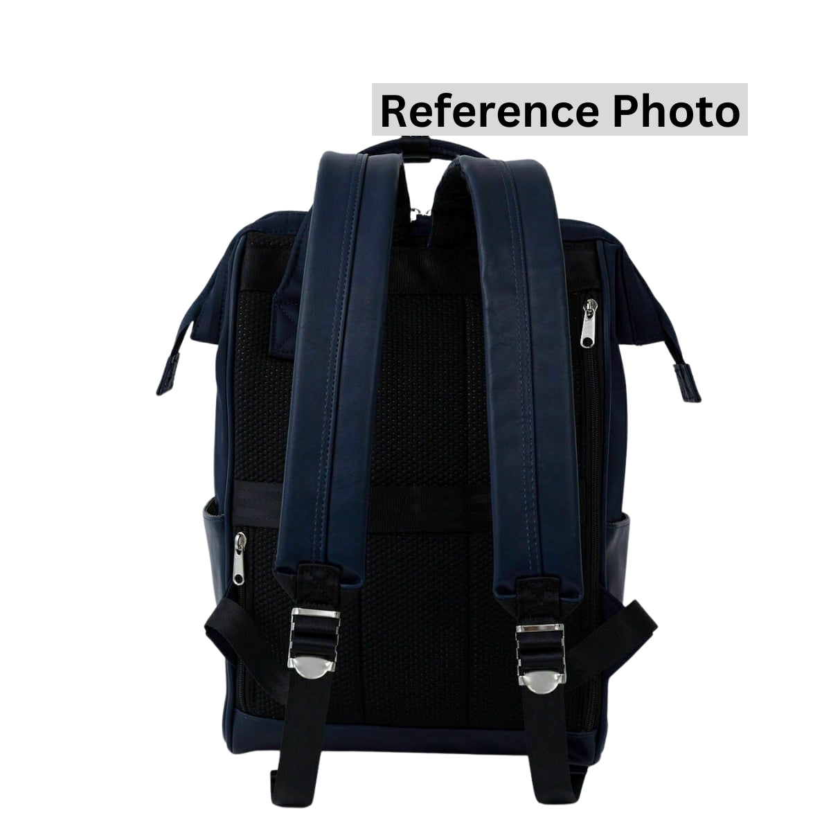 Anello Premium Clasp Backpack Regular in Black