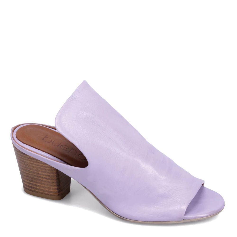 Bueno Women's Cara Heeled Sandal in Lilac