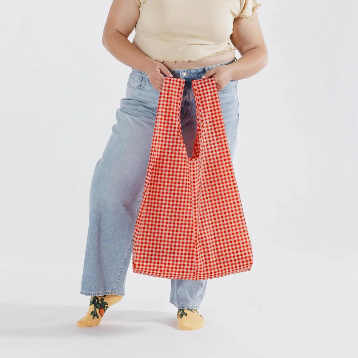 Baggu Big Baggu in Red Gingham